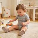 Baby Non Slip Ankle Socks with Grippers for 0 Months-10 Years Old Walking Socks