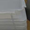 IRIS USA 13 QT Plastic Storage Box with Lid and Latches - 6 Pack - BPA-Free, See-Through Organizing Solution, Durable Nestable Stackable Containers, Secure Pull Handle - Clear