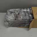 LEVERLOC Shower Caddy Suction Cup, 2 Pack Shower Shelves for Inside Shower with Hooks & Soap Holder, NO-Drilling Bathroom Shower Organizer, Rustproof Metal Shower Holder Storage, Black