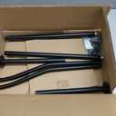 Speaker Stands Pair for Samsung HW-Q990C HW-Q990D Rear Speaker Stand with Wall Mount - Height Adjustable Speaker Floor Stands for Q Series Samsung Speaker Stands Pair with Keyhole or Thread Hole