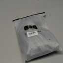 Aisaide Highlight Silver Gray Layered Bob Wig with Curtain Bangs for Women Synthetic Light Grey Highlight Bob Wig Short Grey Layered for Black Women(Silver Gray Mixed Light)