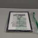 upsimples 10x12 Picture Frame, Display Pictures 7x9 with Mat or 10 x 12 Without, Wall Hanging Photo Frames, Black, 1 Pack
