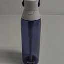 Brita Hard-Sided Plastic Premium Filtering Water Bottle, BPA-Free, Reusable, Replaces 300 Plastic Water Bottles, Filter Lasts 2 Months or 40 Gallons, Includes 1 Filter, Night Sky - 26 oz.