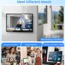 14 inch FHD Portable Touchscreen Monitor with HDMI VGA DVI Ports Compatible with Laptops PC PS5/4, Industrial, POS, Kiosk, Screen Extender 19201200 HDR IPS Small Touch Screen Display 500 nits