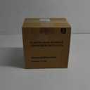 YORY 9 cup Plastic Food Storage Containers with Lids Nestable Freezer Dishwasher Safe Rectangle Meal Prep Container Set, 5-Pack