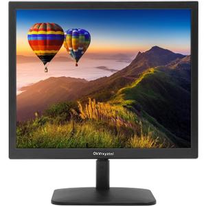 17" Monitor 1280 X 1024 with 45% sRGB Color Correction and 5:4 Aspect Ratio, 75 Hz, VESA Mountable, LED Monitor for PC, Laptop and Computer VGA, HDMI, TN Panel