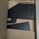 TESLYAR Wood Phone Docking Station for Men - Desktop or Nightstand Organizer - Birthday Gifts for Men, Dad - Anniversary Idea from Wife - Key Holder, Stand Wallet, Watch & Essentials (Black)