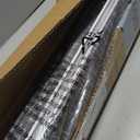 UNISHADES No Drill Cordless Roman Shades, Room Darkening, 38×64 in Charcoal
