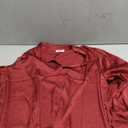 Zeagoo Satin Blouses for Women Casual Long Sleeve Button Down Silk Shirts Dressy Business Work Tunic Top 2XL