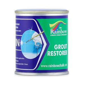Grout Pen Brown Grout Paint: Waterproof Tile Paint Grout Refresh Restorer for Floor, Kitchen & Bathroom Shower Tiles - Brown - Can Size for Larger Projects - 125ml (4.2oz)