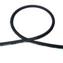 2 x Generic HaiChi 15611-12-12 Hydraulic Hose Assembly 3/4” Hydraulic Hose 48” Long，3118 psi-US, Black