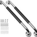 2 Pack Grab Bars for Bathroom, 32 Inch Anti Slip Bathroom Handicap Grab Bars for Showers, Safety Bath & Shower Grab Bar for Seniors, Shower Handles for Elderly, Tesuchan