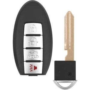 Vurkcy Key Fob Replacement for 2007-2012 Nissan Altima/ 09-14 Maxima & Murano/ 09-12 Infiniti FX35/ 08-13 G37/ 09-13 FX50/ 14-16 Q60 QX70/ 11-12 G25/ 07-08 G35, KR55WK48903 KR55WK49622,4 Buttons