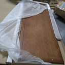 Baxton Studio Alan Modern and Contemporary Transitional Ash Walnut Finished Wood Queen Size Headboard