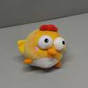 GUKCO Interactive Dog Toys, Squeaky Moving Ball Toy with Jumping & Music Modes, Rechargeable Plush Chew Toys for Small/Medium/Large Dogs to Keep Puppy Busy Pet Toys (Chick)