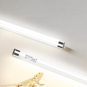 2 Pack T5 HO 10.0 UVB Reptile Bulb 24W, 22-Inch UVA UVB Light for Reptiles, Fluorescent Lamp Tube for Bearded Dragons, Turtles, Chameleons, Lizards, Tropical Desert UVB Lighting