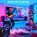 LED Strip Lights,RGB Music Sync Color Changing Led Lights with Smart App Control Remote & Remote Control for Room, Part, Essential, Sense of Atmosphere Decoration (100FT-2 Rolls of 50ft)