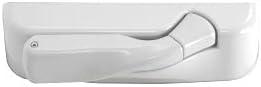 Truth EP27033 Encore White, Left Hand Folding Handle and Cover (5.32 x 1.62 x 1.32)