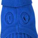 Tangpan Turtleneck Classic Straw-Rope Pro Pet Dog Sweater Apparel (Dark Blue,XL) (X-Large (Pack of 1))