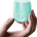 Waterproof Speaker, Small Bluetooth Speaker with Stereo Sound and Robust Bass, Mini Speakers with Hands-Free Call, IPX7 Waterproof, Portable Speakers for Shower, Indoor & Outdoor, Gift for Men, Women (Green)