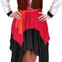 KatchOn Halloween Women's Pirate Costume - Adult Dress for Cosplay (Large)