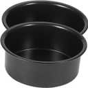 2Pcs Detachable Heightened Cake Mold Straight Small Cake Molds for Baking for Cakes Cheesecakes and More