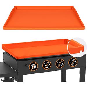 NancyL Griddle Mat Silicone Protective Cover, Full-Edge 28" Grill Cover Blackstone Accessories for Blackstone 28 Inch Griddle, Heavy Duty Food Grade Grill Cover