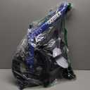 KRIDDO Pro Toddler Balance Bike 2+ Year Old with Hand Brake and Kickstand, 12 Inch Push Bicycle, Gift Bike for 2-5 Boys Girls, Blue