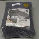 Utopia Bedding King Sheet Set  4 Piece Bed Sheets for King Size Bed, Soft and Breathable Microfiber, Includes 1 Fitted Sheet, 1 Flat Sheet and 2 Pillowcases (Grey)