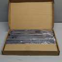 Haturi Vacuum Stand for Dyson Gen5 V15 V12 Detect V11 V10 V8 V7 V6, Vacuum Holder and Metal Storage Bracket Standing dock with Hidden Cord Design for Dyson Handheld Cordless Vacuum Cleaners (with Square Base, Dark Grey)