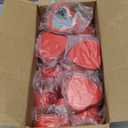 MOUYAT 40 PCS 2oz Heart Shaped Metal Tins with Clear Window Lids, Tinplate Empty Candy Tins Party Favors Storage Box Container for Gifts Treasures, Candle Making, DIY, Crafts, Red
