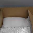 Bedsure Queen Pillows Set of 2, Luxury Hotel Firm Pillows for Sleeping, Decoration Strip Diamond Design Cover, Fluffy Original Down Alternative Filling for Side, Back or Stomach Sleepers (Grey)