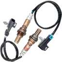 Oxygen Sensor Upstream Downstream Compatible with Silverado Sierra 1999-2002 C1500 K1500 1996-1999 234-4018 234-4012 2Pcs