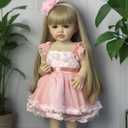 22 Inch Reborn Baby Dolls Girl Full Body Realistic Soft Vinyl Body Newborn Baby Dolls Toy