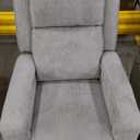 Manual Recliner Chair, Soft Fabric Overstuffed Recliner Single Sofa Chair for Living Room, Heavy Duty and Safety Reclining Mechanism