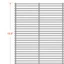 Stainless Steel Cooking Grill Grid Replacement 52081 for Select Gas Grill,for Aussie,for Charbroil,for Kenmore,for Master Chef,for Thermos,for Kmart Models