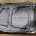 SwissGear Sion Softside Expandable Roller Luggage, Dark Grey, Carry-On 21-Inch, Sion Softside Expandable Roller Luggage