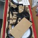 Radio Flyer Classic Red Wagon, for Kids 1.5+, All-Steel Body with No-Scratch Edges, 10 Rubber Tires Extra-Long Handle Folds Under Controlled Turning Radius 200 lb Capacity Wagon for Kids or Cargo