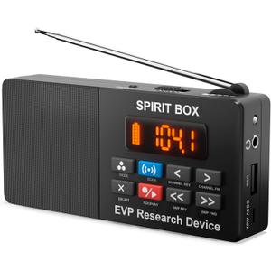 Spirit Box  Ghost Hunters Choice Equipment Kit with 32 GB Micro SD & Integrated Flashlight for Ultimate Paranormal Investigations and EVP Sessions