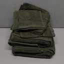 Belizzi Home Ultra Soft 6 Pack Cotton Towel Set, Contains 2 Bath Towels 28x55 inch, 2 Hand Towels 16x24 inch & 2 Wash Coths 12x12 inch, Ideal Everyday use, Compact & Lightweight - Olive Green