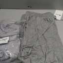 Neer 2 Pack Men's Wide Leg Pants Lightweight Sweatpants Lounge Loose Fit Casual Open Bottom Drawstring Pajama with Pockets, XL