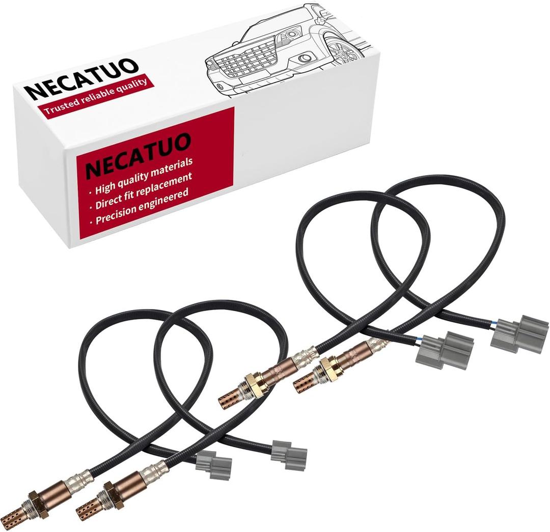 234-4726 234-4097 Upstream Downstream O2 Oxygen Sensor (Set of 4) Heated Air Fuel Ratio Compatible with Acura TL 1995-1998 for 2344368 36532-RCA-A01