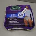 Depend Night Defense Adult Diapers, Incontinence Underwear for Men, Disposable, Overnight, Large, Grey, 14 Count