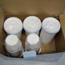 Upgraded Water Filter Replacement Fit for Zero Pitcher and Dispenser ZR-001 ZR-004 ZP-006 ZR-017, Five-Stage Filter System, Effectively Reducing Lead, Chromium, and Contaminants, 5 Packs, By BOGDA