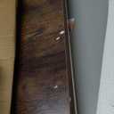 Dog Crate Topper Wood Countertop for 42 Inch Dog Cage, Dog Crate Table Topper Collapsible Dog Kennel Topper (Rustic Brown, 42 Inch)