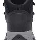 Columbia Women's Discontinued Newton Ridge Plus Hiking Boot (5, Black/Chalk)