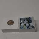 Ling's moment Boutonniere for Men, 6pcs Groom Groomsmen Boutonniere, Artificial Flowers for Wedding Decor/Prom/Homecoming, etc.Dusty Blue Light Blue