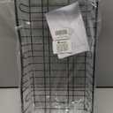 Metal Hat Racks for Wall, Upgraded Non-Slip Design Keeps Each Cap in Place, Baseball Cap Organizer Holds Up to 40 Caps, Wall Mounted Hat Organizer and Storage for Display and Holder, Black