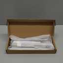 Pants Hangers Space Saving,Closet Hangers 5 Layers 2 Uses Multi Functional Pants Rack,Metal Heavy Duty Wardrobe Organizer Racks for Clothes Trousers Scarves Ties (2Pack Silver)