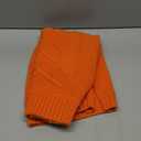 IECOii Big Dog Sweater - Extra Large Dog Sweater for Cold Weather, Orange, 4XL for Doberman & Great Dane (XXXX-Large(Chest:35.4 in))